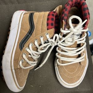VANS Brown High Top Sneakers Size 12